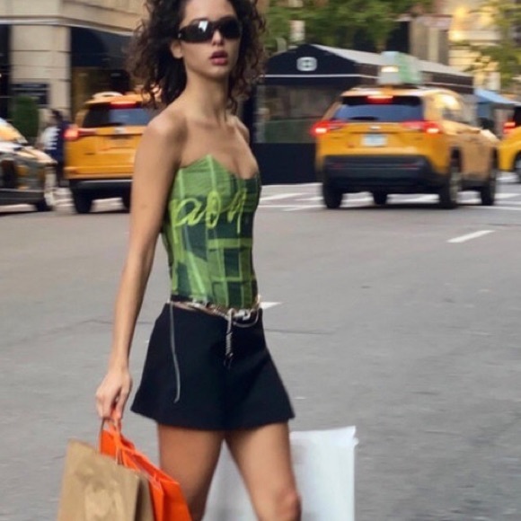 Miaou leia top in stone green - Picture 5 of 5